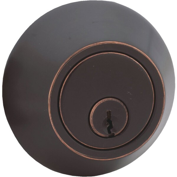 Steel Pro Oil Rubbed Bronze Double Cylinder Deadbolt DB9X72 - main